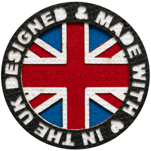 Design & Made in UK Badge